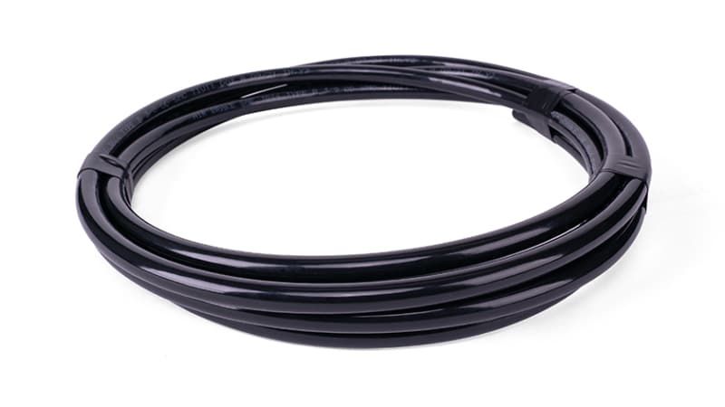 Airline - 3/8in Black Dot Synflex - 10ft