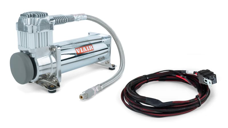 2nd Compressor Kit (Viair 444C Chrome Compressor & 2nd Comp. Harness)