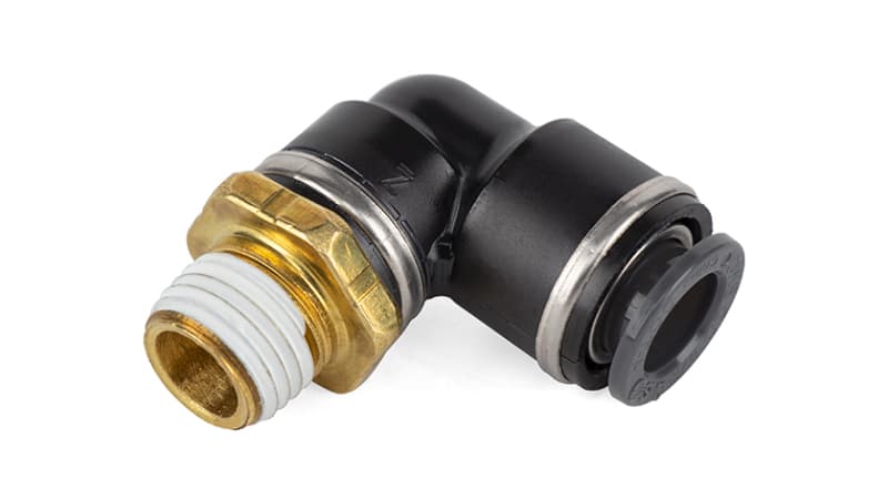 Elbow- Male 1/4in Npt X 3/8in Tube