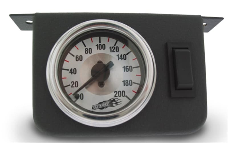 Dual Needle Gauge Panel With Two Switches- 200 PSI